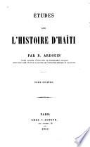 Etudes sur l'histoire d'Haïti