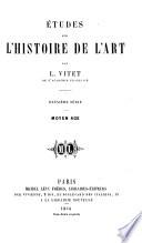 Études sur l'histoire de l'art: sér. Moyen âge. 1868