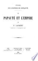 Etudes sur l'histoire de l'humanité