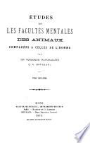 Études sur les facultés mentales des animaux comparées à celles de l'homme, par un voyageur naturaliste (J.C. Houzeau).