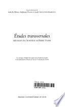 Études transversales