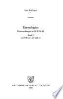 Etymologien