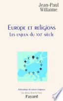 Europe et religions
