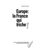 Europe, la France qui triche?