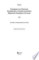 European law directory