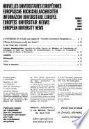 Europees universitair nieuws