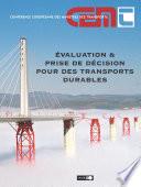Évaluation et prise de décision pour des transports durables