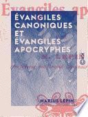 Évangiles canoniques et Évangiles apocryphes