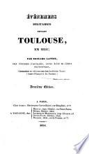 Événemens militaires devant Toulouse, en 1814