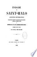 Évesché de Saint-Malo, anciennes réformations