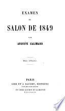 Examen du salon de 1849