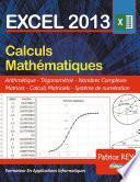 EXCEL 2013 calculs mathematiques
