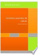 EXCEL 2013 : Manuel Autoformation Fonctions de calculs avancées