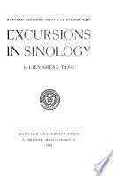 Excursions in Sinology