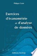 Exercices d'économétrie et d'analyse de données