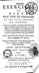 Exercices de piété pour tous les jours de l'année...
