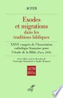 Exodes et migrations dans les traditions bibliques