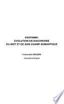 Exotisme et création