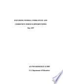 Expanding Federal Work-study and Community Service Opportunities