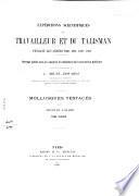 Expéditions scientifiques du Travailleur et du Talisman pendant les années 1880, 1881, 1882, 1883