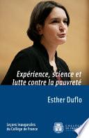 Expérience, science et lutte contre la pauvreté