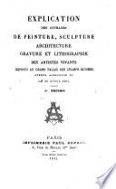 Explication des ouvrages de peinture, sculpture, architecture et gravure des artistes vivants