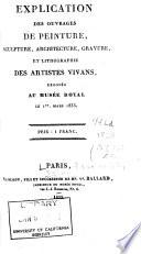 Explication des ouvrages de peinture, sculpture, architecture, gravure, et lithographie des artistes vivants exposés au Grand palais des Champs-Élysées