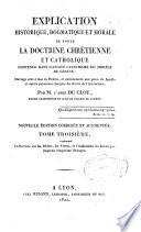 Explication historique, dogmatique et morale
