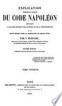 Explication théorique et pratique du Code Napoléon