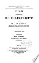 Exposé des applications de l'électricité: Technologie électrique
