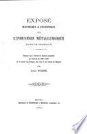 Exposé historique et statistique de l'industrie métallurgique dans le Hainaut