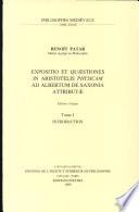 Expositio et quaestiones in Aristotelis Physicam ad Albertum de Saxonia attributae