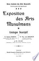 Exposition des arts musulmans