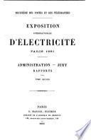 Exposition internationale d'électricité, Paris 1881