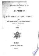 Exposition universelle de 1855 : Rapports du jury mixte international