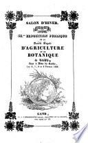 Expositions publiques de la Société d'Agriculture et de Botanique de la ville de Gand