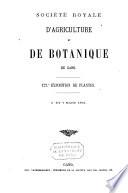 Expositions publiques de la Société d'Agriculture et de Botanique de la ville de Gand