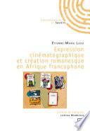 Expression cinématographique et création romanesque en Afrique francophone