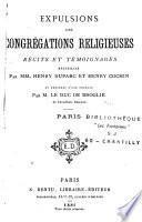 Expulsions des Congrégations Religieuses