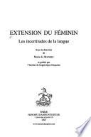 Extension du féminin