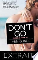Extrait Don't go