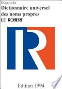 Extraits du Dictionnaire universel des noms propres