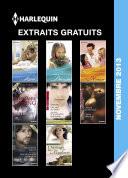 Extraits gratuits Harlequin Novembre 2013
