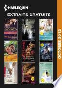 Extraits gratuits Harlequin octobre 2012