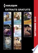 Extraits gratuits Harlequin Septembre 2013
