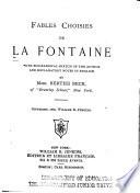 Fables choisies de La Fontaine