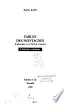 Fables des montagnes