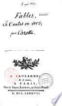 Fables et contes en vers... [par Jacques Cazotte]