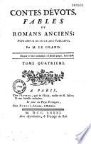 Fabliaux ou contes du XIIe et du XIIIe siècle, traduits ou extraits d'après divers manuscrits du tems; avec des notes historiques et critiques et les imitations qui ont été faites de ces contes depuis leur origine jusqu'à nos jours