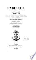 Fabliaux ou contes, fables et romans du XIIe et du XIIIe siècle
